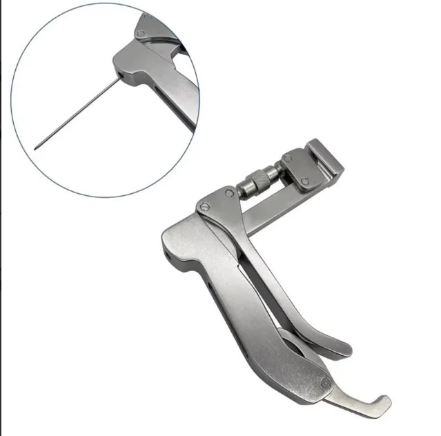 K Wire Insertion Forceps Kirschner Wire Driver Orthopedic Instrument K Wire Inserter Stainless Steel Bone Tool