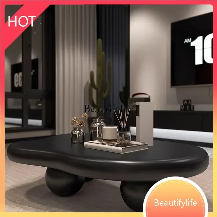 

style NEWModern simple cloud coffee table small apartment irregular casual coffee table ss 8617