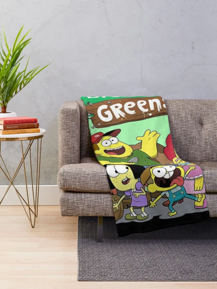 BIG CITY GREENS Throw Blanket Custom Blankets Throw Rug