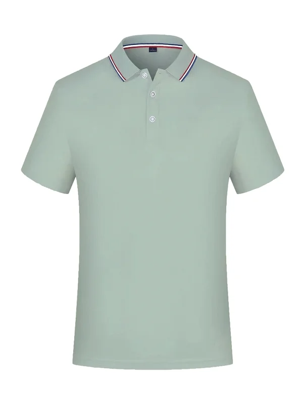 Summer Men's Quick Drying Thin 180g Polo Shirt Personalized Custom Design Print Logo Company Employee Work Clothes Workwear Top