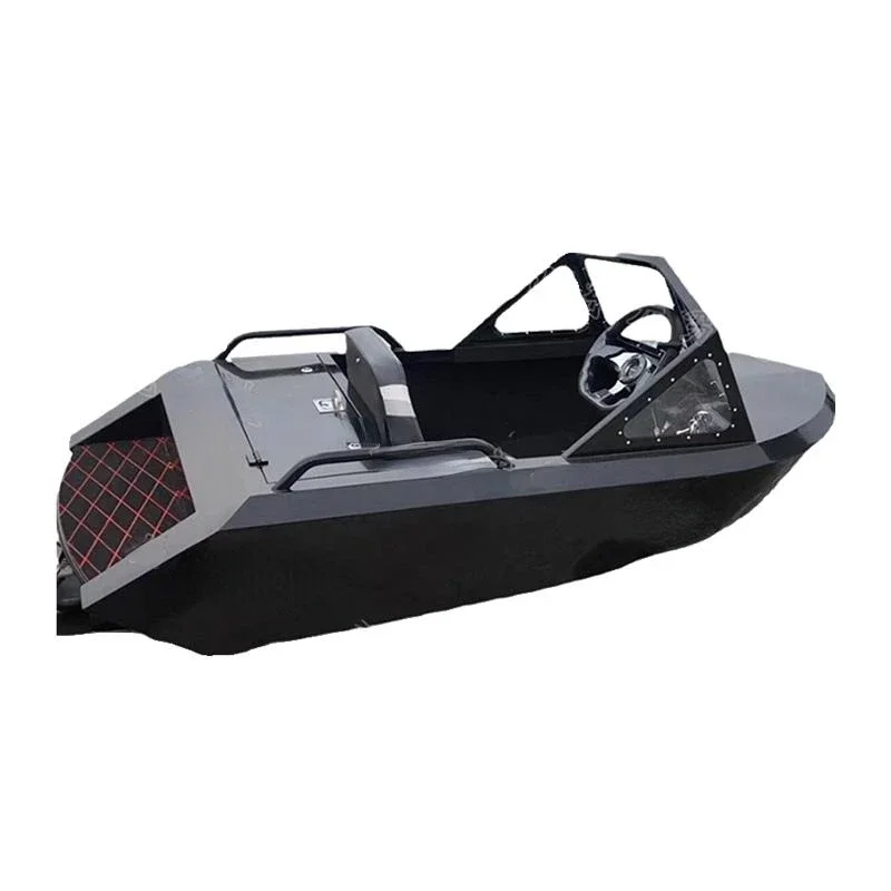 Outdoor water pleasure boat, bump kadine boat 1-2 seat aluminum alloy integrated cabin