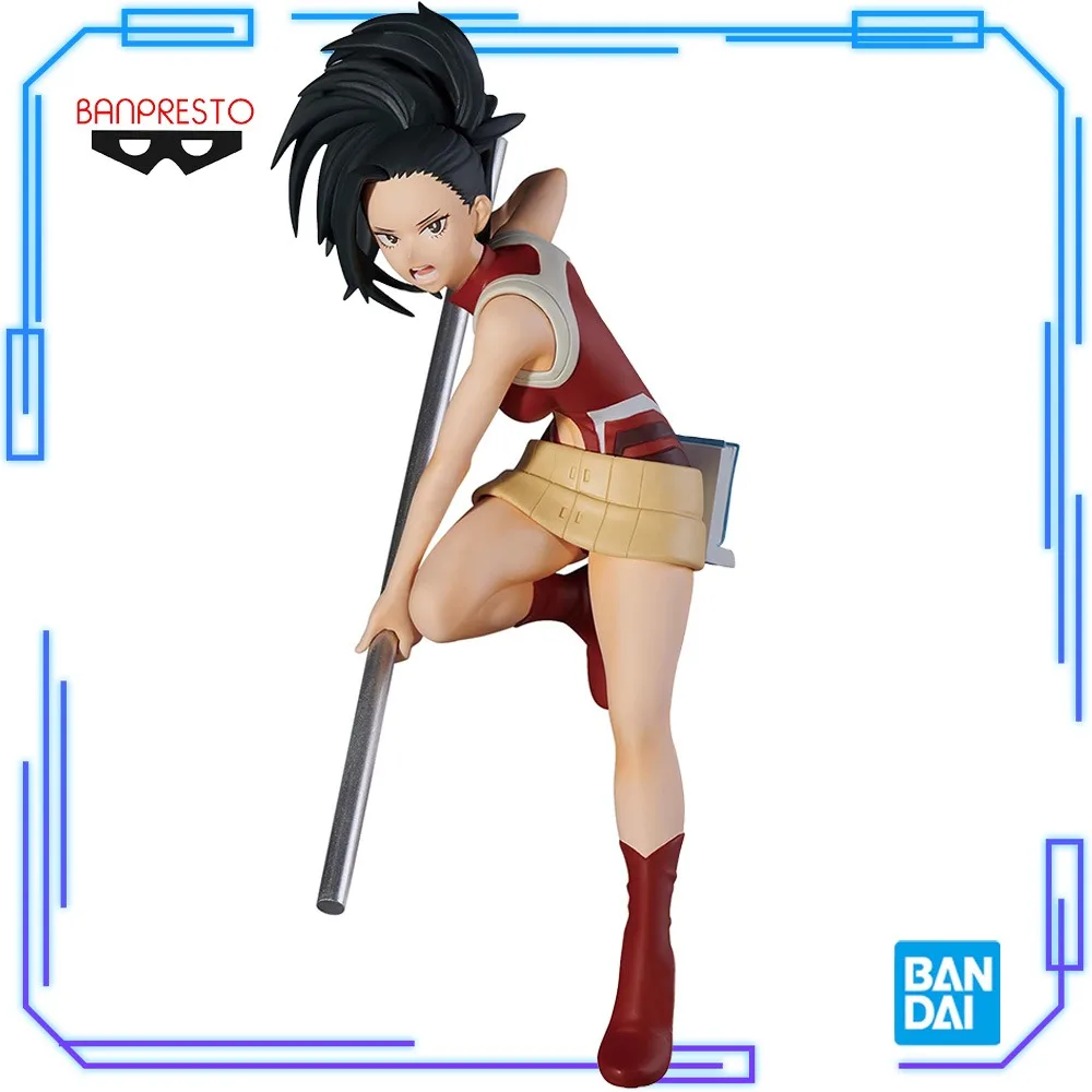 

In Stock Bandai Original Genuine Banpresto My Hero Academia The Amazing Heroes Yaoyorozu Momo 14cm Collections Model Toy Figures