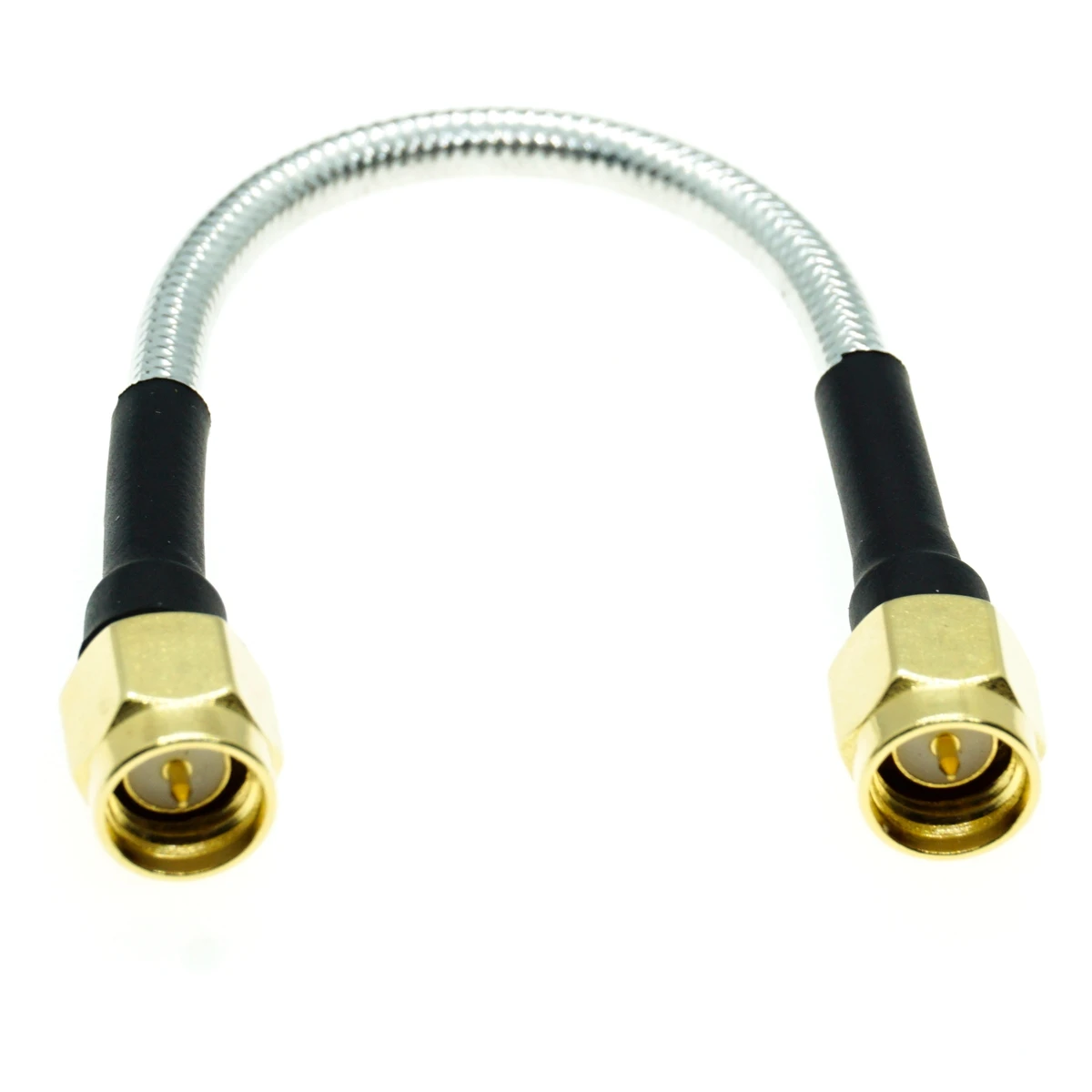 SMA male to SMA male plug solder connector RG402 RG-402 Semi Flexible RF Coax wir Coaxial Cable  0.141\