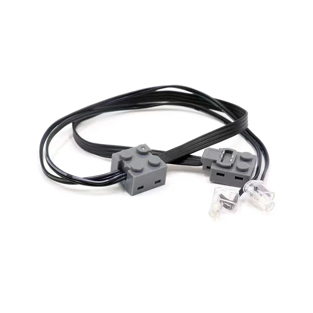 1/2/5/10Pcs Power Functions Parts LED Light Link Line Cable  MOC Building Blocks Compatible Legoeds Motors Switch 8869 Car Train
