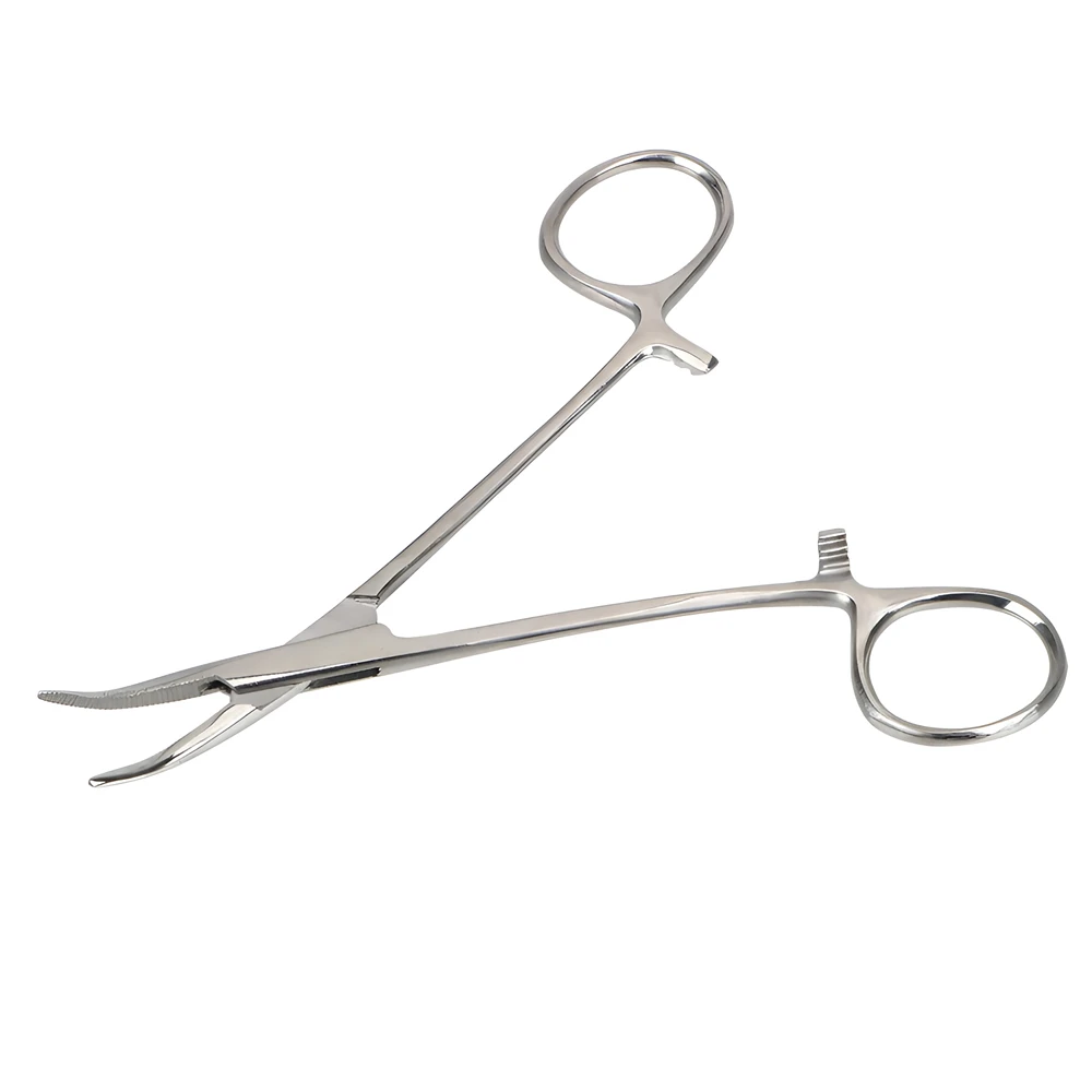 1pc Fishing Locking Pliers Hand Tool Epilation Tools Curved/Straight Pet Hair Clamp 12.5cm 16cm 18cm Hemostatic Forceps