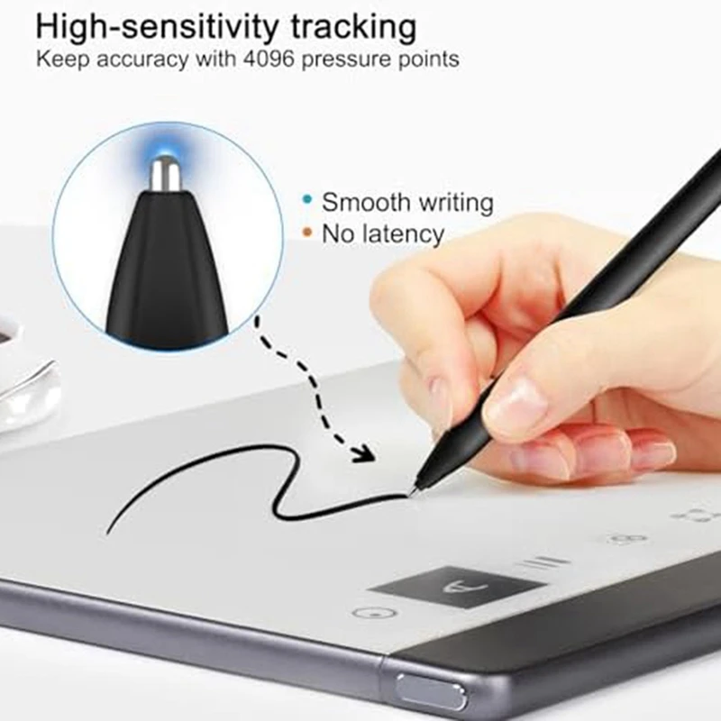 No Wear Out Titanium Replacement Pen Tips, 2 Smooth And Precise, With Installation Tool, Universal Pen, Digital Pen, Easy To Use