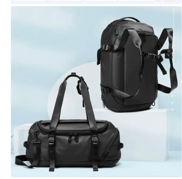 Multifunctional Outdoor Waterproof Backpack Large Capacity Travel Tote Bag for Men Basketball and Football Training Bag Handbags