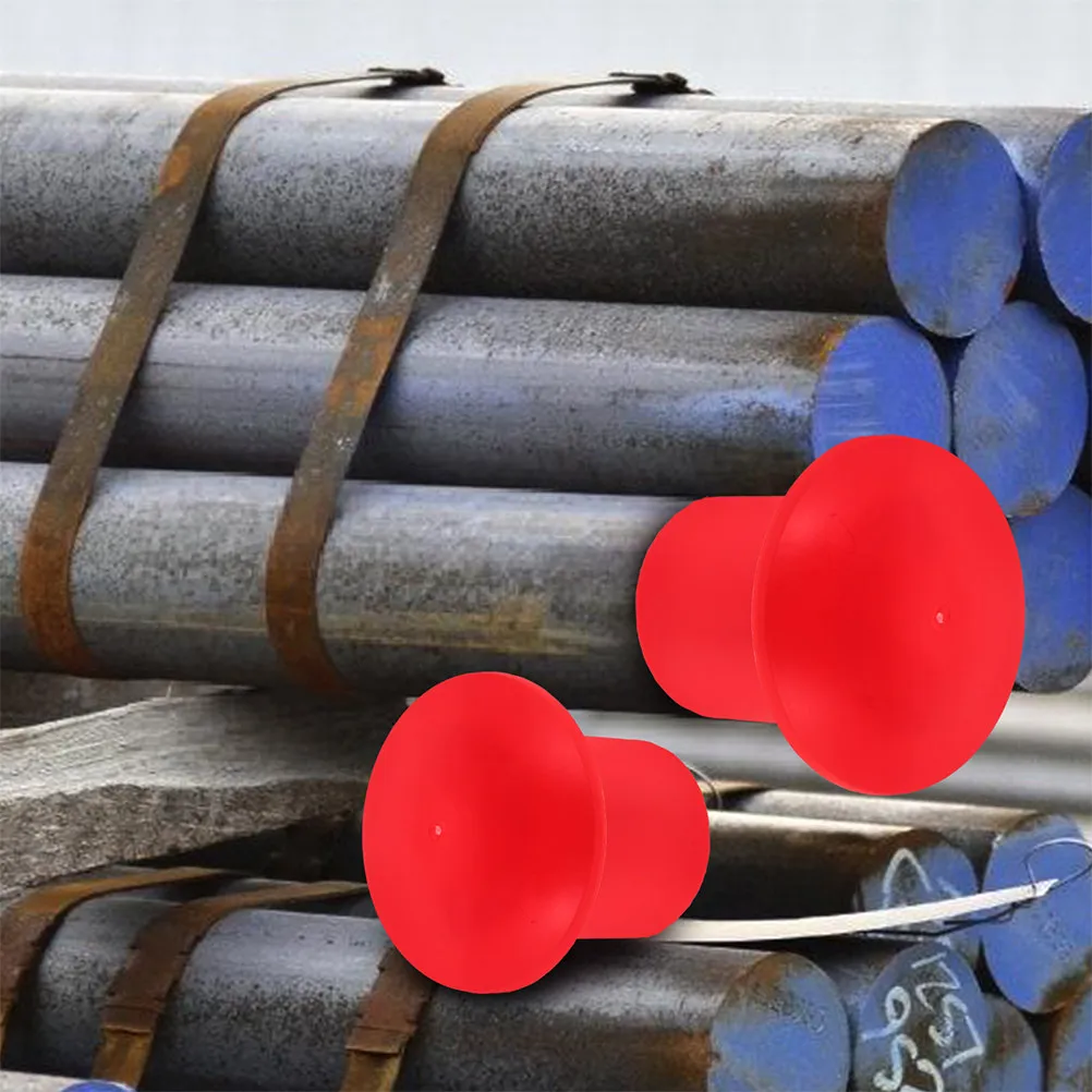 50 pièces de capuchons de protection pour barres d'armature, couvercles de sécurité en plastique, capuchons champignons pour chantier, accessoires de protection pour barres d'armature