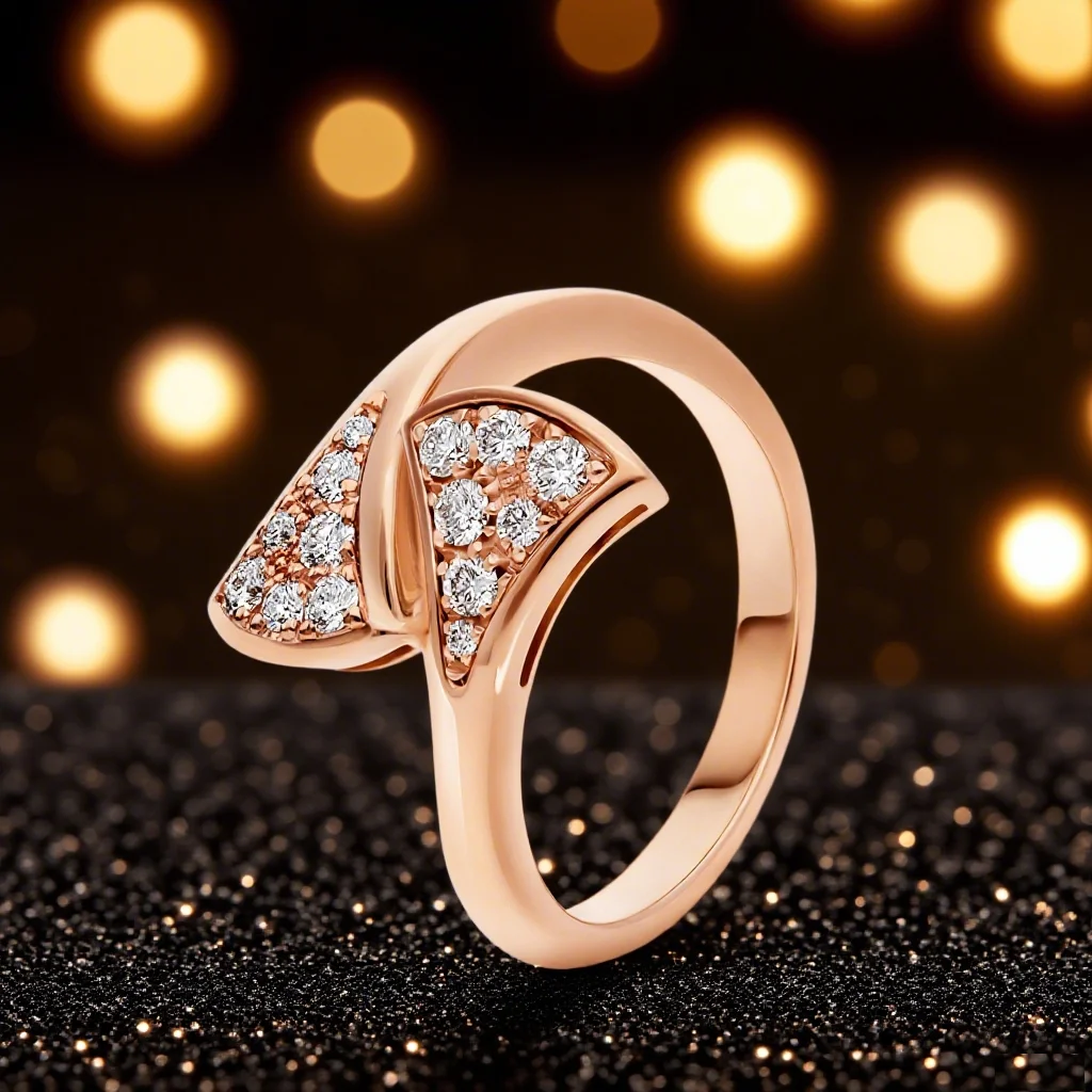 

2025 New Fashion Boutique 925 Zircon Beimu Ring Fashion Creative Light Luxury Handmade Retro Geometry Party Jewelry Gift
