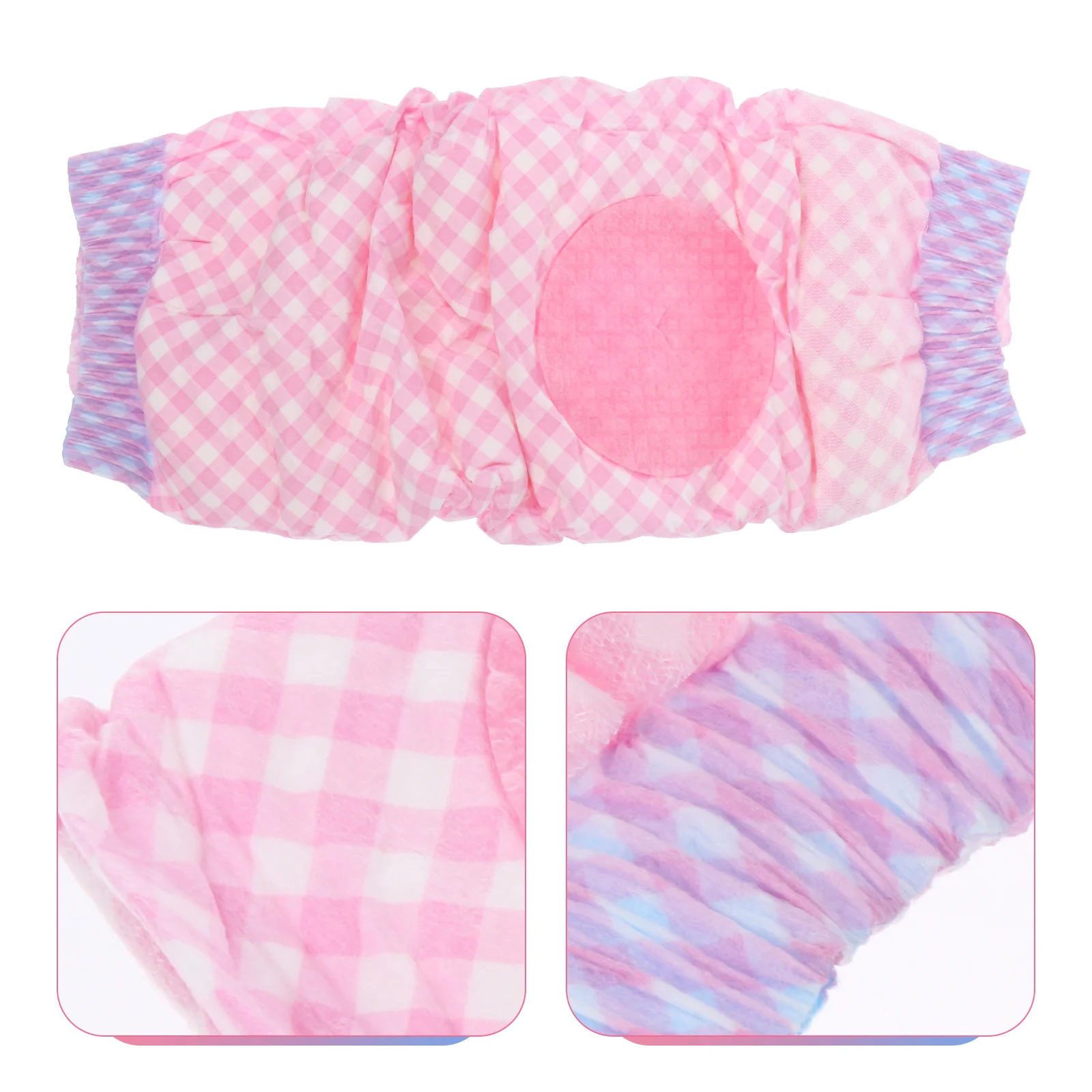 

12 Pcs Pet Diapers Humidifier Gel Bear Ice Cube Mold Para Pets Duffle Absorbent Dog Female The