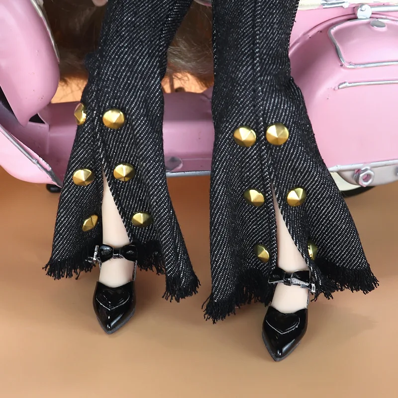 HOUZIWA OB24 19 Joint Doll Shoes For Blyth Doll 2.5cm