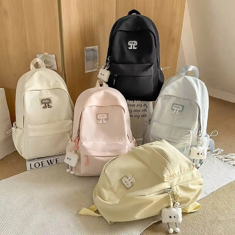 

Премьер-новый модный многоцветный минималистичный рюкзак с очаровательным щенком, просторный повседневный рюкзак для студентов