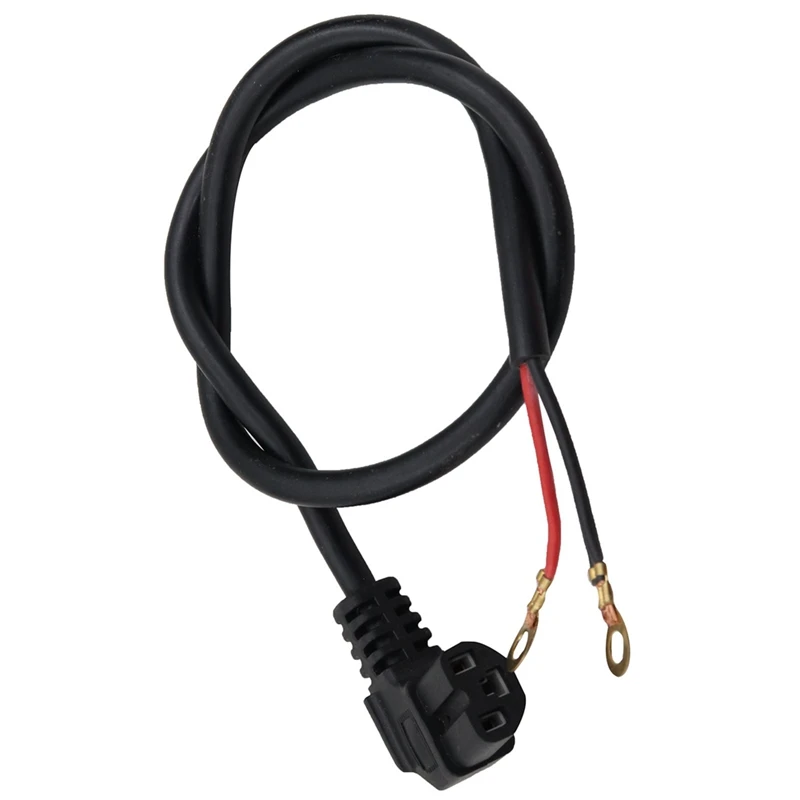 A89E-For Citycoco كابل موصل الطاقة مقبس شحن كابل الكوع المطول لأجزاء سكوتر كهربائي Citycoco