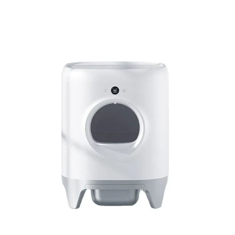 

s# A Intelligent automatic self-cleaning cat toilet and mobile application control cat litter box
