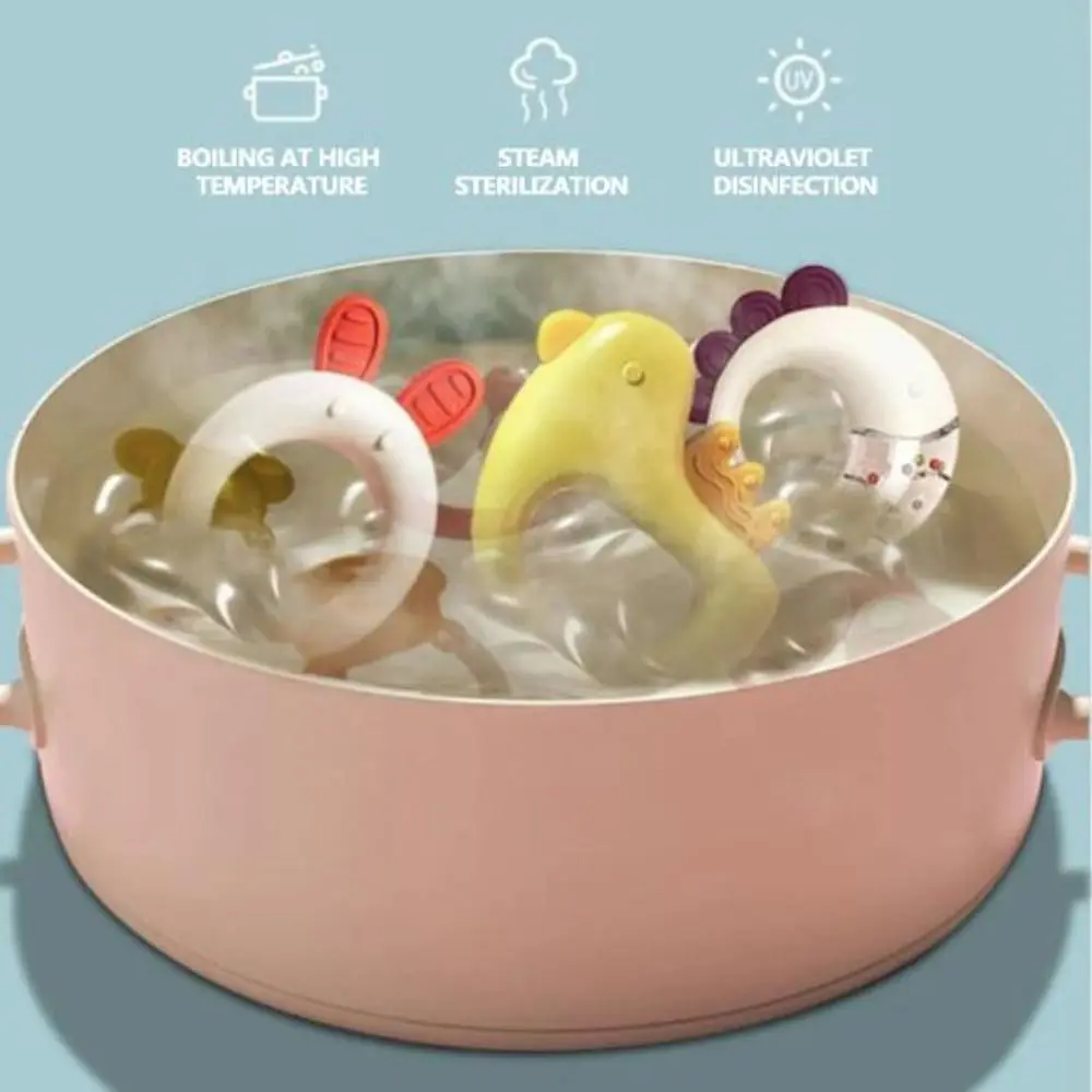 Hochet à main éducatif pour bébé, développement sensoriel, hochets en plastique pour nouveau-né, poignée sonore, entraînement, dentition pour bébé