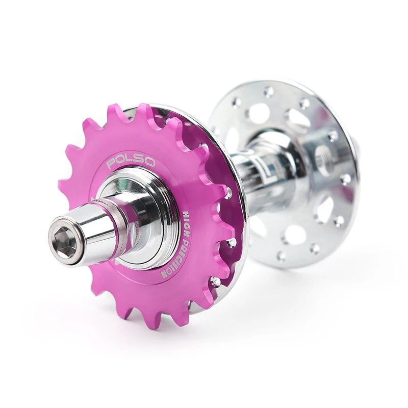 POLSO Pink Fixed Gear Bike Freewheel AL-7075 13T 14T 15T 16T 17T 18T 20T Single Speed Fixie Bicycle Cog