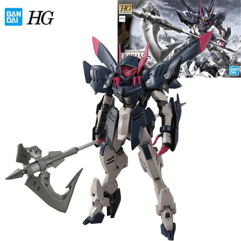 

Bandai Original Gundam HG IBO Series Model Garage Kit 1/144 Anime Figure Gundam Gremory Boy Action Assembly Toy Collection Model