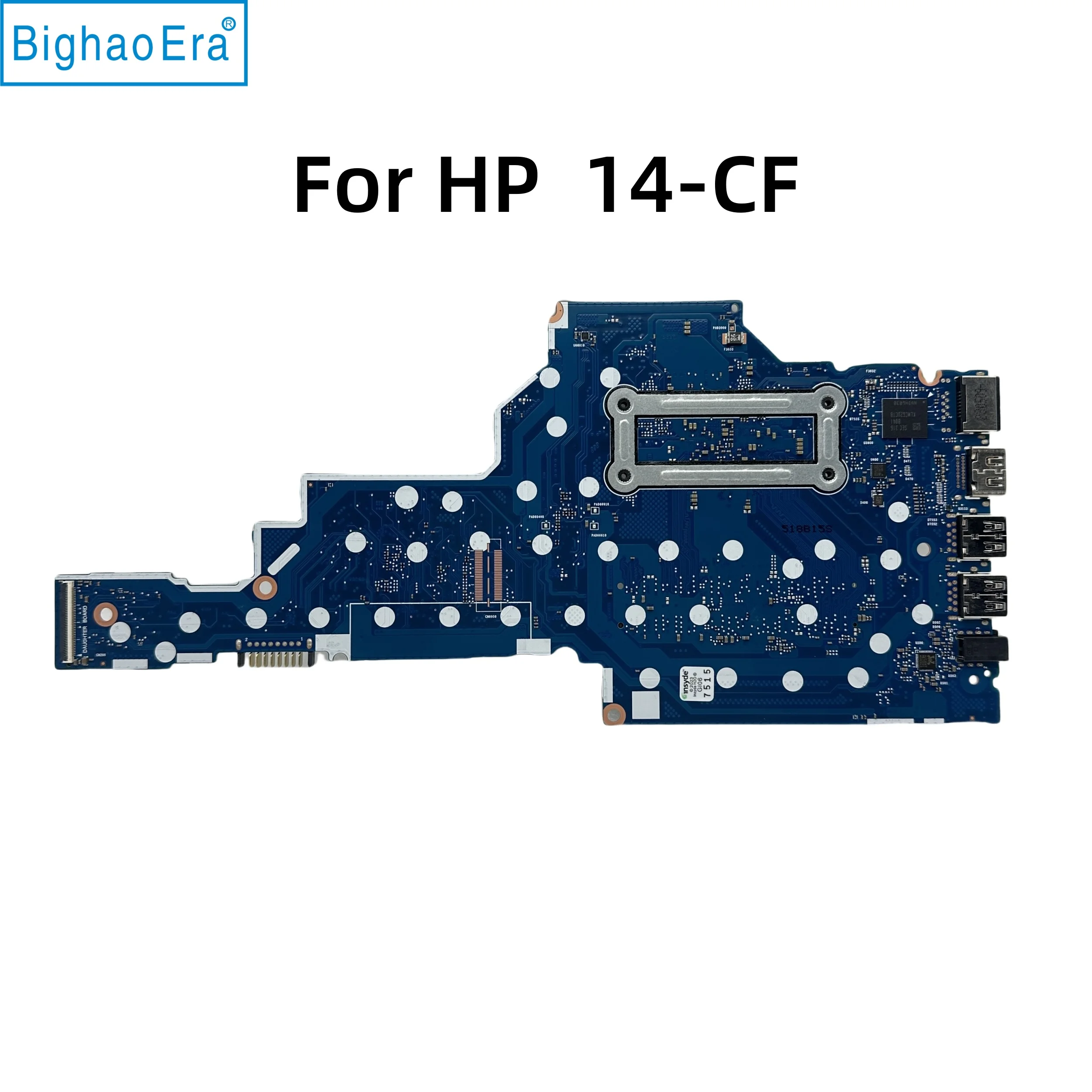 6050A2993001-MB-A03 For HP 14-CF Laptop Motherboard With N4000 N5000 CPU DDR4 64GB-eMMC TPN-I130 N12724-601 L92624-601