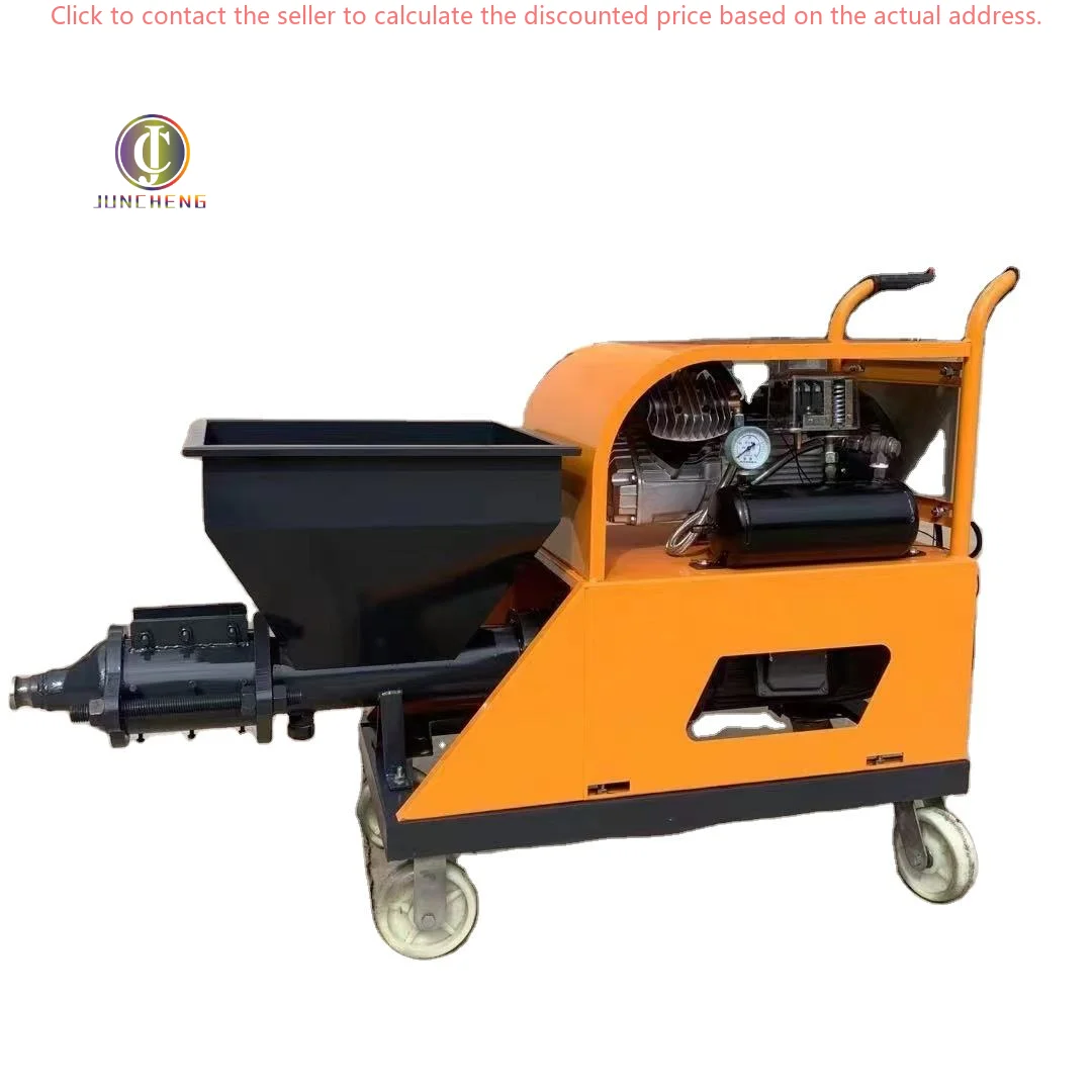 Mortar Spray Machine Construction Site Cement Powder Wall Plaster Concrete Spraying Machine Cement Plastering Machine For Wall