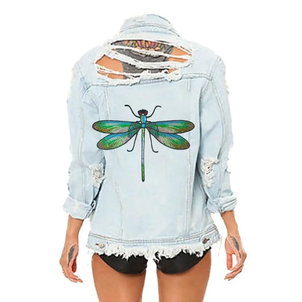 สําหรับเสื้อผ้า DIY เย็บป้ายเสื้อผ้าแพทช์เหล็กบนแพทช์เย็บปักถักร้อย Applique