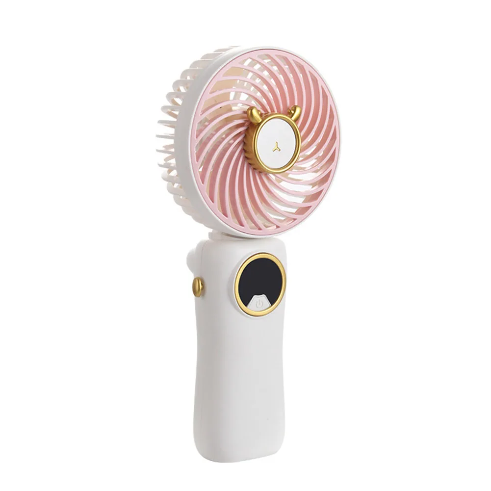 

Ручной вентилятор Портативный настольный вентилятор перезаряжаемый 180° ° Складной мини-бесшумный складной ручной вентилятор с 4-скоростной регулировкой