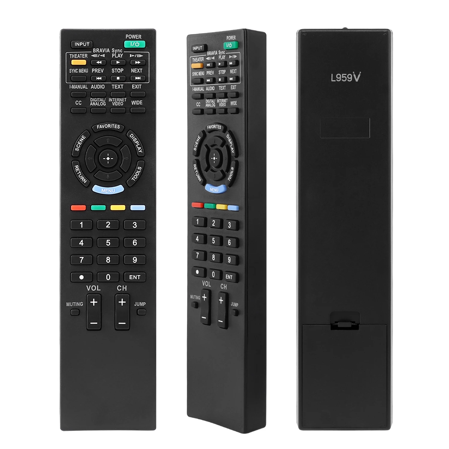 Remote Control for Sony LCD TV HDTV RM-GD014 RM-GD019 KDL-55HX700 46HX700 46EX500 40HX700 40EX500 40EX400 KDL-32EX500 32EX400