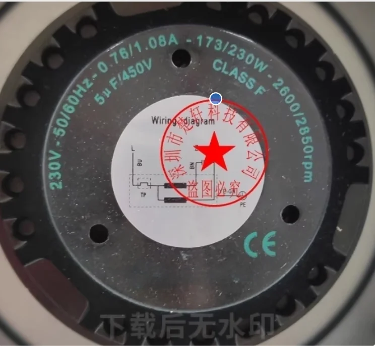 

FJ250N0000 230V 0.76A 173W/230W FAN 100% new and original