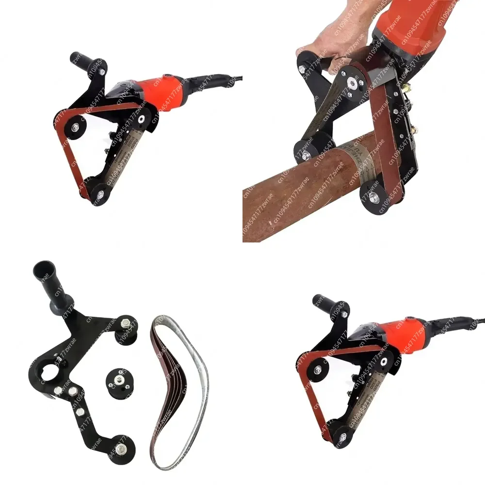 Belt Sander Polishing Machine Portable Industrial Air Orbital Metal Belt Sander Machine For Metal Rust Removal Polishing