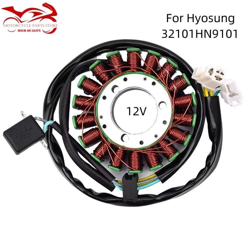 

12v Magneto Generator Stator Coil For Hyosung GT650 GT 650 R GT650x ST7 GV650 Carb V2S 650 V2C GV650R 650CC 32101HN9101