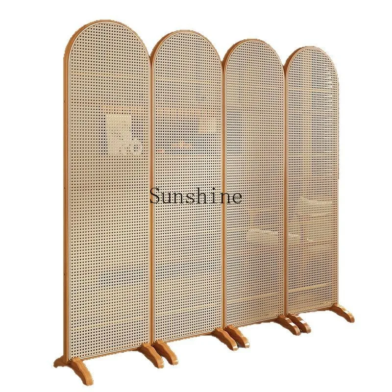 

Modern simple rattan screen home office hotel partition screen