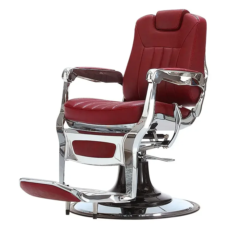 

Modern Electric Hydraulic Barber Chair Stainless Steel Sofa Hair Massage Barber Chair