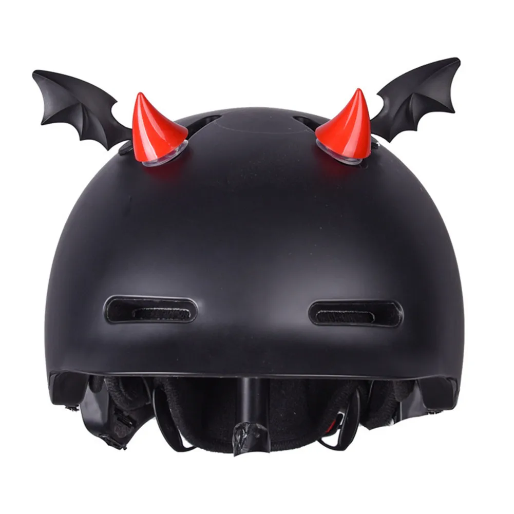 

10pcs Motorcycle Helmet Horns Accessories Set Cute Cat Ears Devil Wings Shaped Adhesive Suction Cup Decoration Parts Wholesale