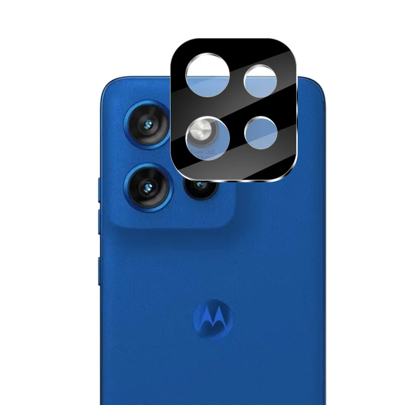 3D Camera Lens Cover Case For Motorola Moto Edge 50 Neo Back Tempered Glass Camera Protector For Moto Edge 50Neo Lens Ring Film