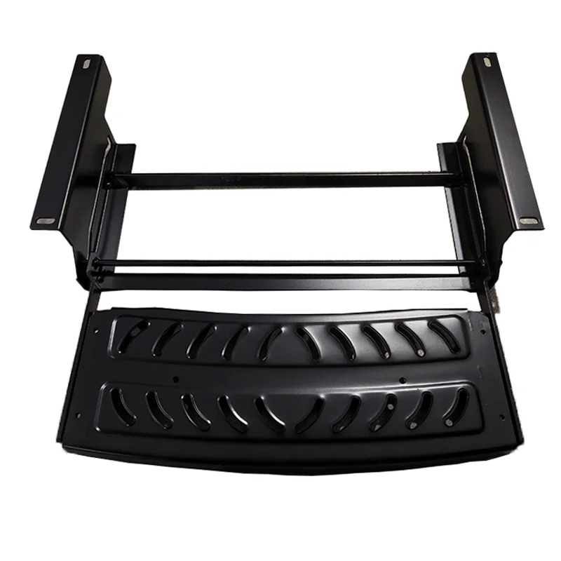RV Caravan Accessories Heavy Duty American Style RV Single Step Manual Folding Step for Truck Trailer