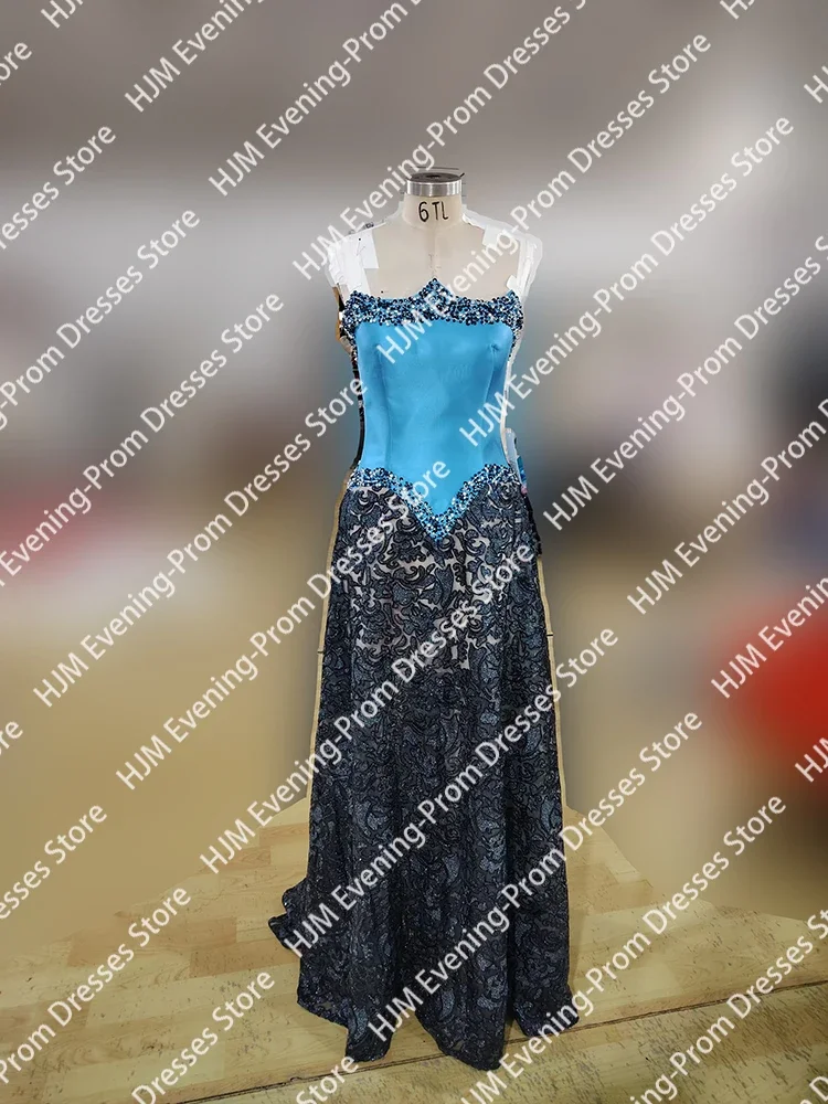 Elegant Strapless Beading Sleeveless Straight Formal Evening Dresses Birthday Party Prom Gowns Customized