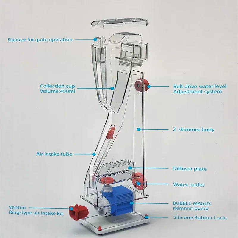 Hot SellingBubble Magus Z5 Z6 Z7 Z8 Internal Aquarium Protein Skimmer Sump Pump Needle Wheel Venturi Pump Saltwater Marine Reef