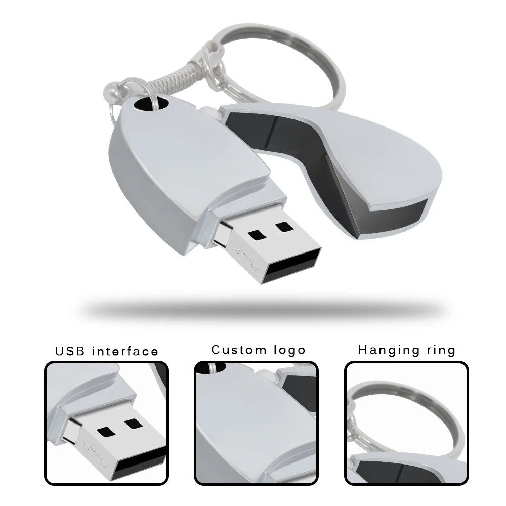 Clé USB 2.0 étanche, clé USB, clé USB, disque U, haute vitesse, 64 Go, 128 Go, 32 Go, 16 Go, 128 Go