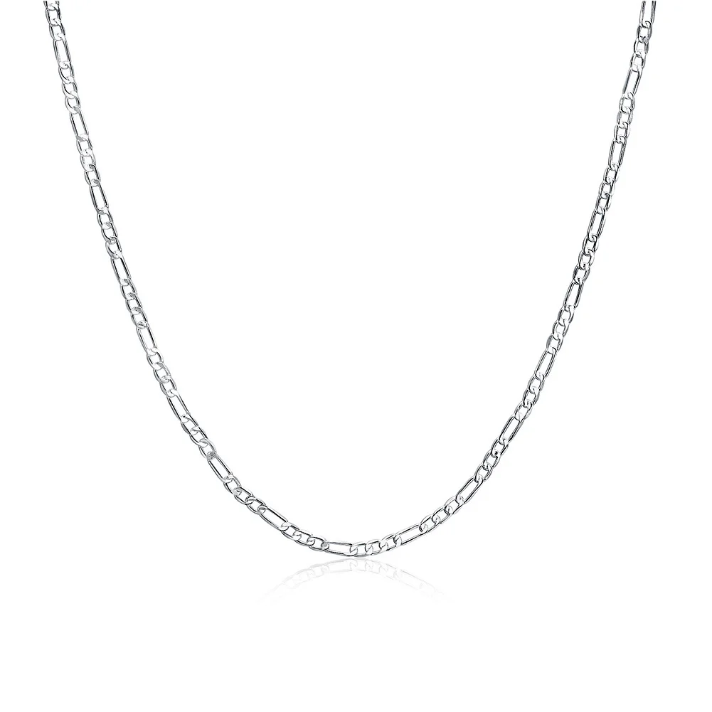 925 Sterling Silver 16/18/20/22/24/26/28/30 Inch Chains Necklace For Women Men Luxury Designer Jewelry  GaaBou