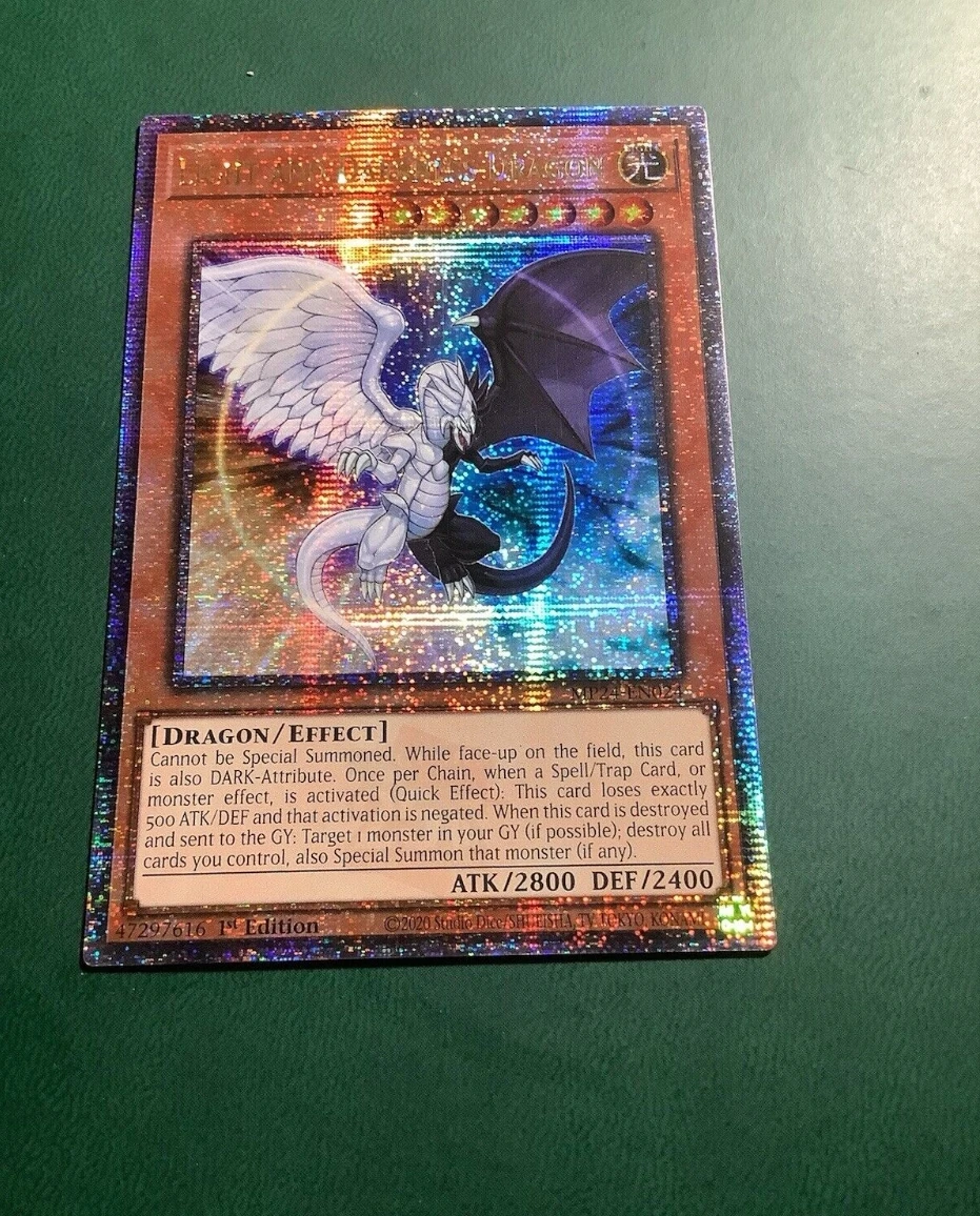 Yugioh KONAMI TCG MP24-EN024 Light and Darkness Dragon 25th Quarter Century Secret English 1st Edition Collection Mint Card