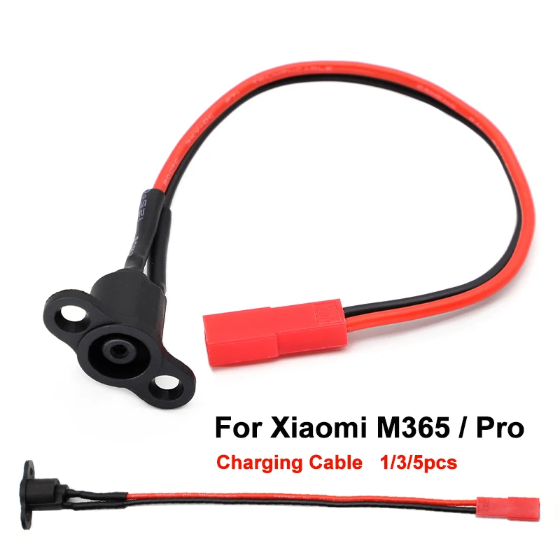 1/3/5pcs Electric Scooter Power Charger Cord Cable For Xiaomi Mijia M365 Electric Scooter Accessories 15cm
