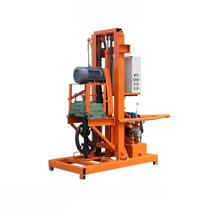 Pile foundation acoustic detection pipeline dredging Water well drilling rig Small Drill bit Concrete filling Blockage cleaning