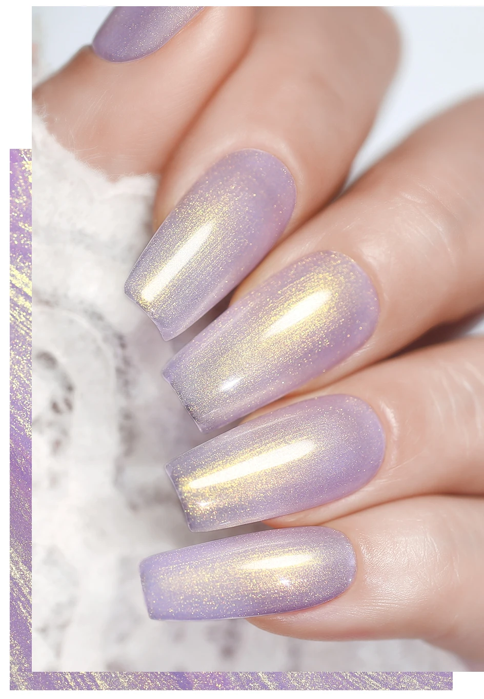 Arte Clavo Großhandel 15ml Japanischer Nagel-Gel-Lack Flash White Shell Aurora Pink Pearl Milky Glitter Gel Dropshipping Salon – Detail 10