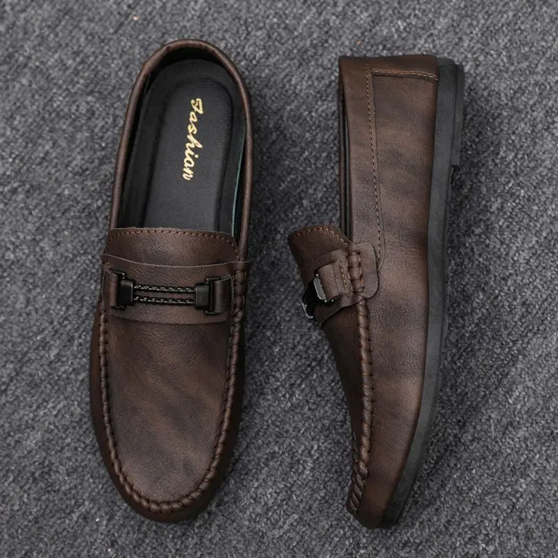 Official Social Shoe for Men Spring Autumn Dress Shoes Man Business Footwear Office Luxury Designer Casual Suit 2024 Trend Party