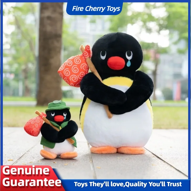 

Новая оригинальная плюшевая игрушка Pingu, пингвин, серия Happy Chef, кавайная кукла, мягкая обнимающаяся игрушка-сюрприз, модные игрушки, подарок для ребенка
