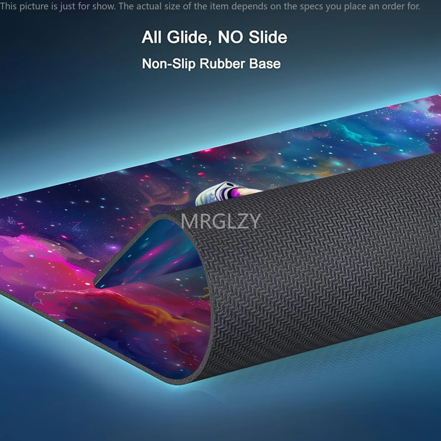 لوحة ماوس تحت عنوان رائد الفضاء، قاعدة مطاطية كبيرة مضادة للانزلاق، ملحقات مكتب الكمبيوتر، لوحة ماوس للمكتب والألعاب، سجادة لوحة المفاتيح، سجادة ديكور #6