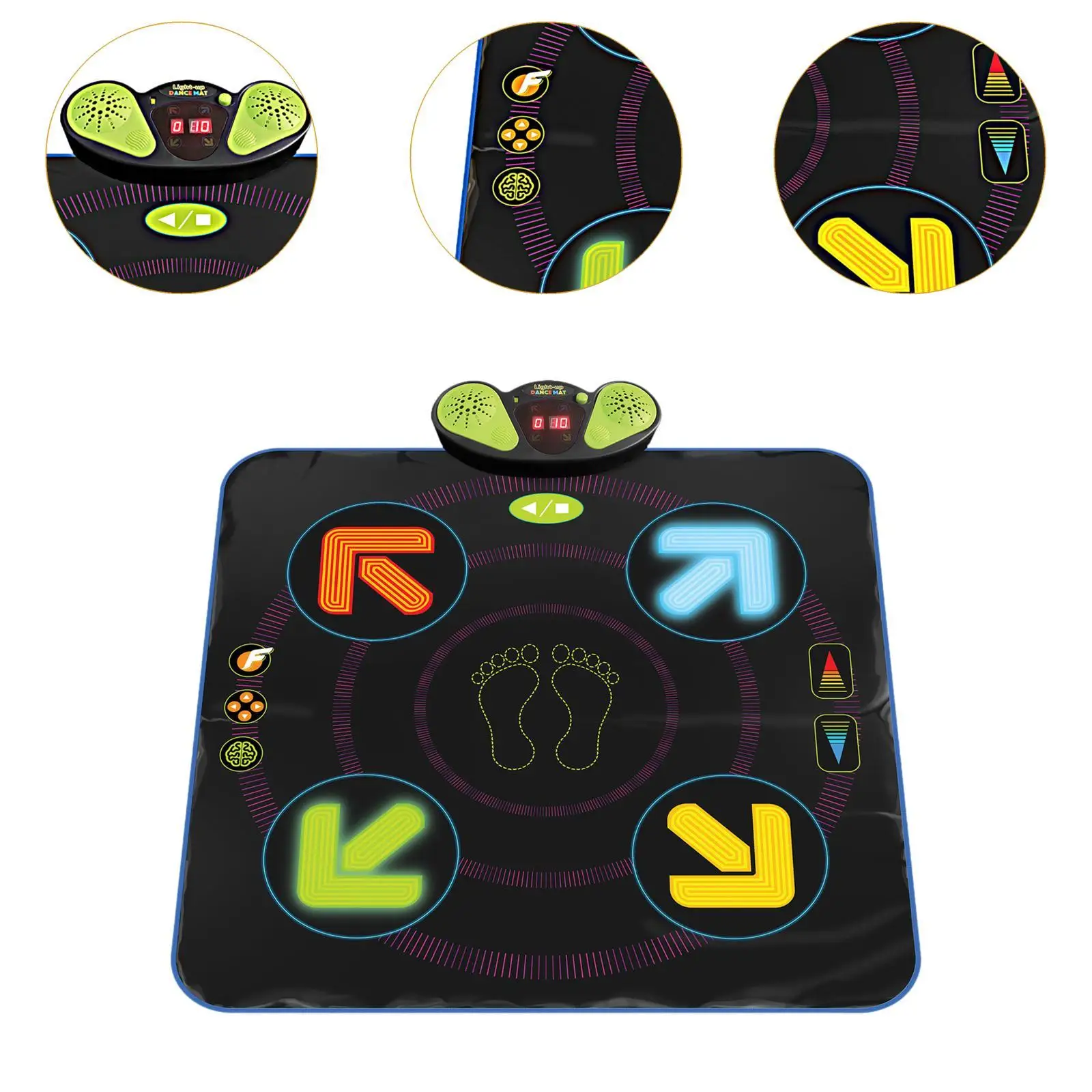 Dance Mat for Kids Dance Game Mat Lightweight with Music Musical Dancing