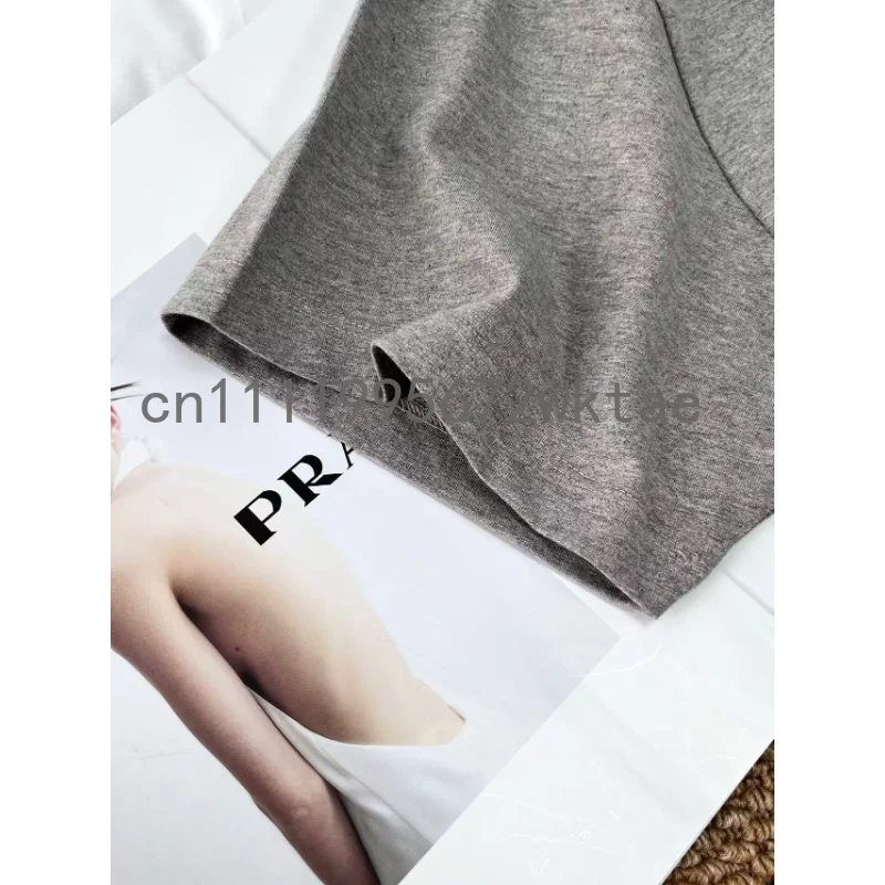 2025 Classic Men's Short Sleeve Set Luxury Design Silicone Letter Round Neck T-shirt High Street Couple Loose Cotton Shorts Suit view 6
