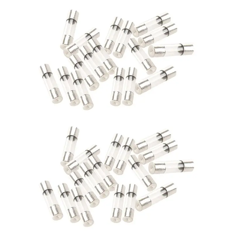ABKJ-30 Pcs X 10Amp 250V Fast Blow Glass Tube Fuse 5 X 20Mm