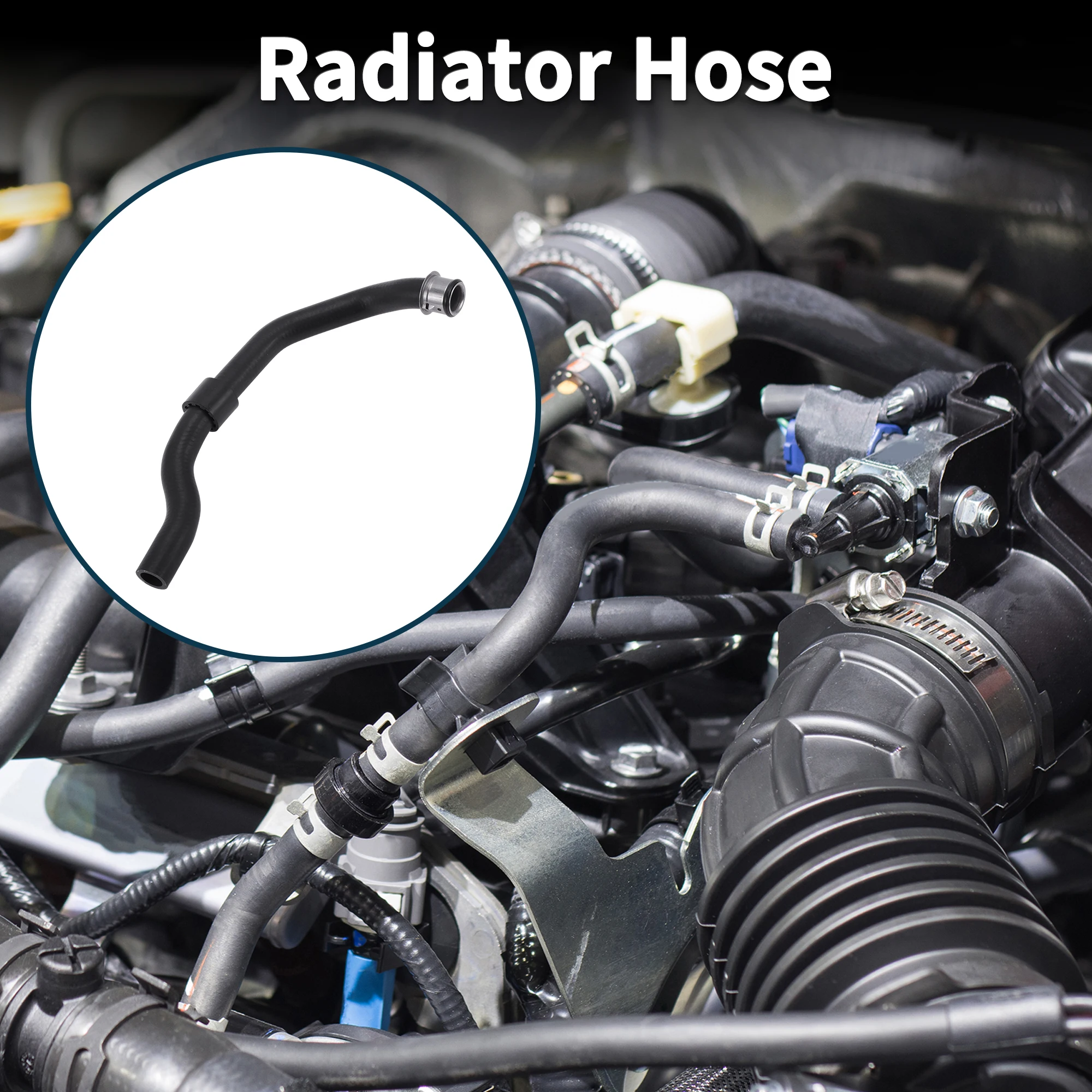 

Шланг радиатора UXCELL для Porsche Panamera 2010 No 97057258400 Резиновая трубка охлаждающей жидкости