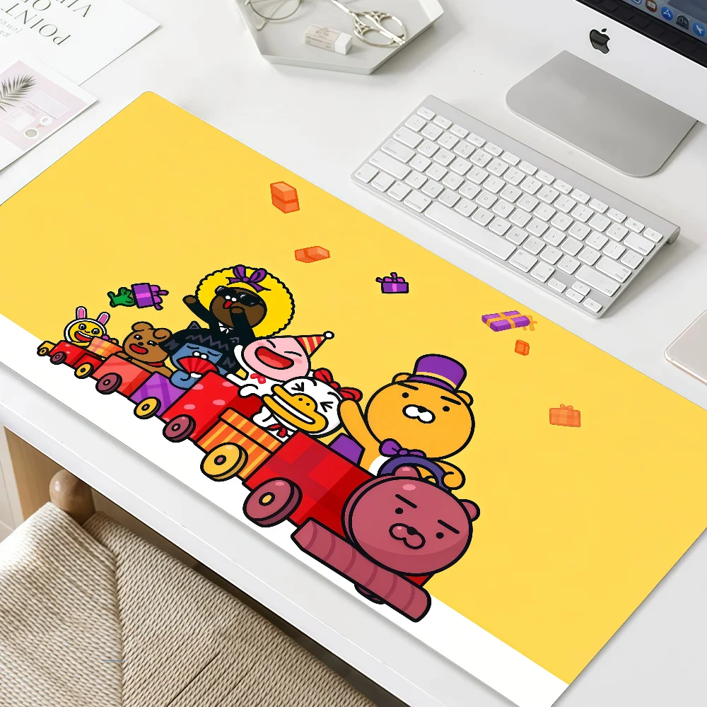Mouse Pad K-KAKAO MousePad Non-slip Lockedge Office Student Gaming Thickened Large Writing Cartoon FRIENDS Cute Pad Cushion